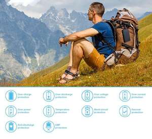 Chargeur portable solaire Powerbank 8000mAh téléphone portable double USB Charge rapide <span class=keywords><strong>batterie</strong></span> <span class=keywords><strong>externe</strong></span> solaire pour téléphone - Product Image 6