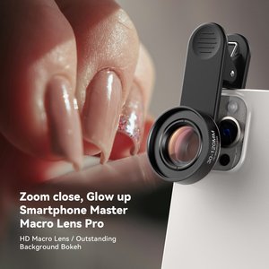 Objectif macro zoom professionnel pour smartphone, clip universel, objectif de photographie macro 120 mm pour <span class=keywords><strong>iPhone</strong></span> Android, Lente Macro Para Movil - Product Image 2