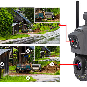 80W 40AH 444WH solar 5MP 36X + 4mm vigilância lente dupla PTZ 4G câmera de segurança ao ar livre sem fio solar powered v380 pro app - Product Image 6