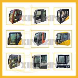 Conjunto de cabina exterior para excavadora LG9075/920/936E con cerradura de cristal y bisagras, compatible con LIUGONG - Product Image 5