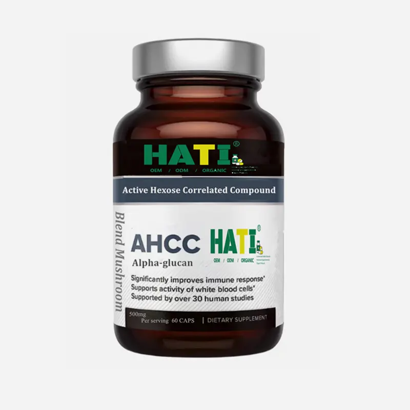 OEM製造AHCCキノコエキスAHCC純粋な100% AHCCカプセル