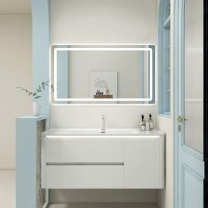 Meubles de salle de bain en bois luxueux en gros, vasques personnalisées, meubles de lavabo, ensemble de meubles de salle de bain à la vente - Product Image 2