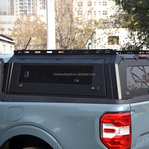 <span class=keywords><strong>Ford</strong></span> <span class=keywords><strong>Maverick</strong></span> 2023 Pickup Truck Camper Shell Cap <span class=keywords><strong>4X4</strong></span> Offroad Acier Léger À Charnière Hardtop Topper Auvent avec Fenêtres Coulissantes - Product Image 4