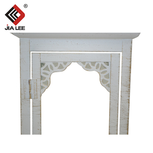 Antiguo marroquí cubierta <span class=keywords><strong>de</strong></span> metal decorativos faroles <span class=keywords><strong>de</strong></span> acero blanco boda <span class=keywords><strong>vela</strong></span> linterna - Product Image 6