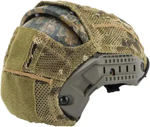 REVIXUN Multicam Tactical Helmet Cover For Airframe Helmets