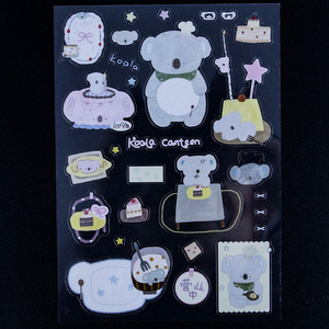 Autocollants décoratifs personnalisés imperméables découpés à la forme, motif ours mignon, feuille d'autocollants durables pour enfants, récompense pour bougies, personnalisable - Product Image 5