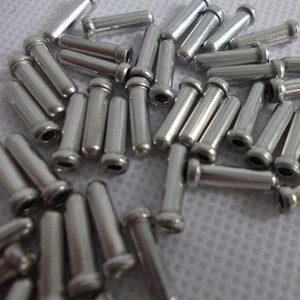 ฝาครอบสายเบรกจักรยาน อลูมิเนียมสีเงิน คลิปหนีบสายเกียร์ สำหรับอุปกรณ์เสริมจักรยานเสือภูเขา - Product Image 4