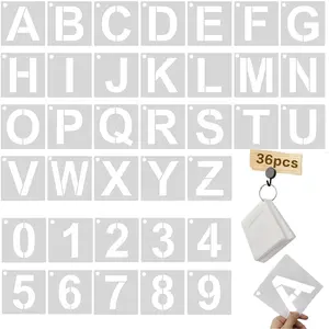 Wholesale kids letter stencil set With various Stunning Designs 