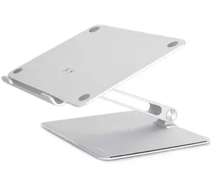 Grosir laptop stand tetap-Dudukan Notebook 17 Inci Portabel, Dudukan Laptop Angkat Bebas Aluminium Aloi Sudut Dapat Disesuaikan