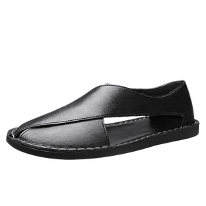 Sandalias de Cuero para <span class=keywords><strong>Hombre</strong></span> con Servicio de Logotipo Personalizado, Estilo Veraniego, Retro y Casual - Product Image 2