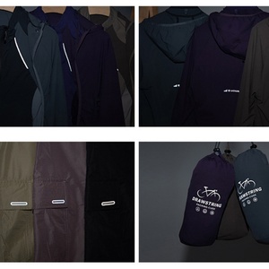 Custom Logo Two-in-One Multi-Functional Cycling Jacket Loose <b>Sunscreen</b> Clothing for Outdoor Spring Zip for Couples - Product Image 4