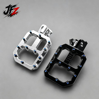 Repose-pieds larges en alliage de titane pour vélos électriques Sur-Ron Light Bee X, Ultra Bee, Talaria E-Ride Pro – Amélioration MX haute performance