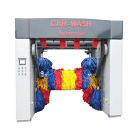 Machine de lavage de véhicules complète à portique réciproque, équipement de lavage automatique de véhicules avec système de pulvérisation d'eau, de mousse et de cire