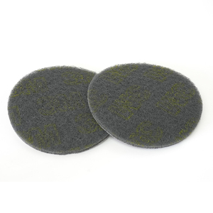 Metaal Slijpen Diy Ambachtelijke Afwerking Schurende Slijpen Polijsten Industriële Kwaliteit Zware Ronde Niet-Geweven Schuursponsje - Product Image 3
