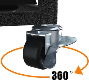 Gabbia per Cani di Alta Qualità, Colore Nero, Resistente, <span class=keywords><strong>Anti</strong></span>-Fuga, Recinto in Metallo per Cani di Taglia Media e Grande - Product Image 4