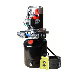 Station de pompage hydraulique miniature 2,2 kW 24 V à double action avec système de levage électrique pour élévateurs de voitures - Product Image 1