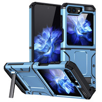 Étui de téléphone invisible 2 en 1 mat anti-UV, coque de téléphone antichoc pour Samsung Galaxy Z Flip 6 5 4, vente en gros, étui de téléphone personnalisé
