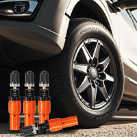 Outil de dégonflage de pneus Ambull 10-30 PSI, réglable en précision, arrêt automatique, 4 roues motrices, kit de valve de dégonflage de pneus, outil de dégonflage de pneus à visser