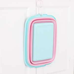 Bac à laver pliable multi-usage pour l'extérieur - Bassin à laver portable / Bac à vaisselle / Seau à glace avec une capacité de 10 L pour le <span class=keywords><strong>camping</strong></span>, les fêtes de plein air - Product Image 4