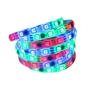 Smd5050rgb <span class=keywords><strong>LED</strong></span> Strip ánh sáng USB uốn cong đầy đủ màu sắc 5V 12V cho cảnh quan thông minh điều khiển từ xa điểm duy nhất điều khiển - Product Image 6