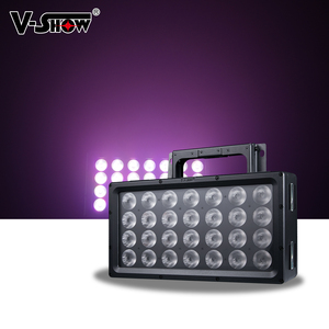 VSHOW Q8 <span class=keywords><strong>Queen</strong></span> impermeable IP65 Luz de escenario lavado Led 560W RGBWA efecto UV mezcla de colores iluminación para Dj Club teatro <span class=keywords><strong>Disco</strong></span> - Product Image 1
