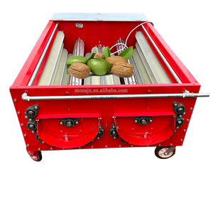 Automatic <strong>Walnuts</strong> Shelling Dehulling Cracking Machine <strong>Walnuts</strong> Kernel <strong>Shells</strong> Three Layer Grading Machine - Product Image 6