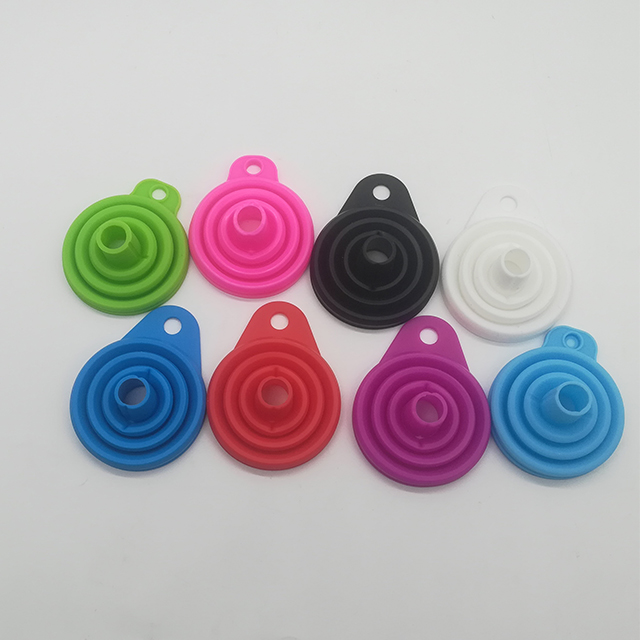 Силиконовая Складная воронка пластиковая воронка для еды