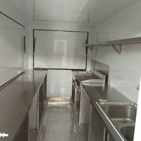 Équipement de cuisine complet Mini Square Food Trailer for Fast Food BBQ Coffee Hot Dogs Taco Pizza Catering Snack Foods for Outdoor