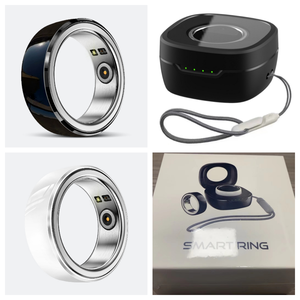2025 R09M nouveau modèle Smart Ring Tracker Design de mode pour le contrôle des gestes du <span class=keywords><strong>Cycle</strong></span> <span class=keywords><strong>menstruel</strong></span> vidéo santé sommeil OEM App contrôle - Product Image 2
