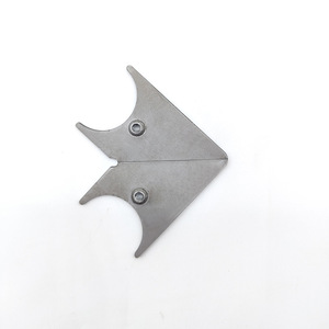 Connecteurs à vis en fer en forme de queue d'aronde, 68.2x41mm, pour armoire, porte de placard, vitrine, accessoires de quincaillerie - Product Image 3