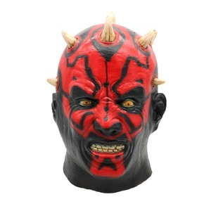 Máscara de Darth Maul, Máscara de Látex de Cara Completa para Fiesta de Halloween, Temática de Películas y Televisión, Aterradora - Product Image 5