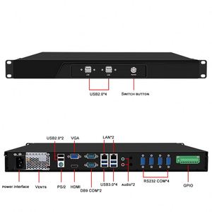 1U IPC Intel CorI3-6100 i5-6400 <span class=keywords><strong>i7</strong></span>-<span class=keywords><strong>6700</strong></span> i3-9100 i5-9400 <span class=keywords><strong>i7</strong></span>-9700 I3-12100 I5-12400 <span class=keywords><strong>I7</strong></span>-12700 avec 310P H610P <span class=keywords><strong>Chipset</strong></span> GPIO - Product Image 3