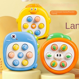 Giocattolo Educativo per Bambini Kingda Modello 2022A, Piccolo Criceto Cartoon con Musica a Pressione, Divertente Paperella Gialla - Product Image 2