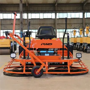 Concrete Power Trowel Road construction machine helicopter edging finishing float machine with gasoline power