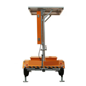 Affichage à messages variables LED solaire mobile en aluminium flexible, conçu sur mesure, pour les panneaux de limitation de vitesse - Product Image 3