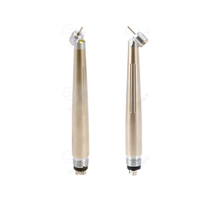 Pièce à main dentaire LED haute vitesse anti-rétraction à 45 degrés, pièce à main chirurgicale à turbine à air pour équipement de clinique dentaire - Product Image 1