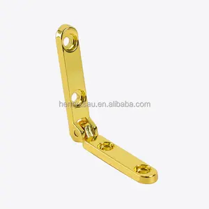 26x22mm golden small metal 90degree hinge for furniture case box hardware accessories jewelry box cigar case flower hidden hinge