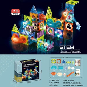 Meilleures ventes : Kit <span class=keywords><strong>de</strong></span> <span class=keywords><strong>construction</strong></span> <span class=keywords><strong>magnétique</strong></span> DIY <span class=keywords><strong>Magic</strong></span> Magnet Paradise avec perles lumineuses, circuit <span class=keywords><strong>de</strong></span> billes <span class=keywords><strong>magnétique</strong></span>, 49 pièces pour enfants - Product Image 4