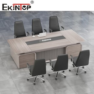 Mesa de Conferencia Ekintop KT-MT2512, Panel Moderno para Sala de Reuniones, Muebles de Oficina, Mesa Larga de Combinación Libre - Product Image 3