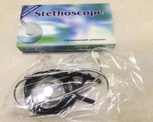<span class=keywords><strong>Stetoscopio</strong></span> in acciaio inossidabile a doppia testa per uso medico <span class=keywords><strong>e</strong></span> infermiere ospedaliero - Product Image 4