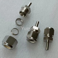 Raccord rapide à vide poussé, normes CF KF ISO Guige Barbed VCR Swagelok S-lock Camlok, connecteur adaptateur