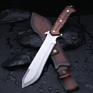 Cuchillo de Bolsillo Personalizable con Hoja de Acero Inoxidable D2, Punta Recta, Mango de Madera y Cuerno, Táctico, Supervivencia, Aire Libre, Bricolaje - Product Image 5