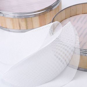 <b>Silicone</b> Steamer Mat Cloth Bamboo Steamer Liners 11cm for Bamboo Steamer Basket - Product Image 2