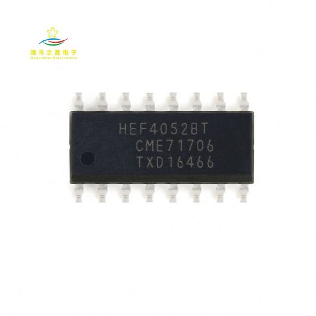 New Original HEF4052BT SMD SOP16 Dual 4-channel Analog Multiplexer Chip