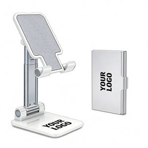 Soporte para Teléfono Celular Personalizado al por Mayor con Logotipo Empresarial, Soporte Plegable Portátil Promocional para Teléfono Móvil de Escritorio - Product Image 1