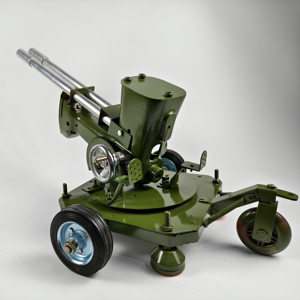Modelo de artillería: pistola <span class=keywords><strong>Flak</strong></span>, recuerdo hecho a mano, exquisita colección de artesanía, adorno de grado - Product Image 3