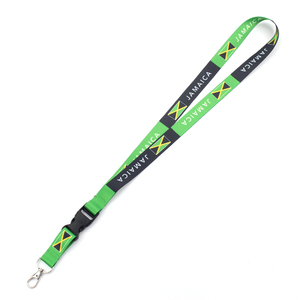 <span class=keywords><strong>2025</strong></span> Hot Bán Caribbean Cờ <span class=keywords><strong>Polyester</strong></span> Dây Buộc Biểu Tượng Tùy Chỉnh Jamaica Cờ Cổ Dây Đeo Dây Buộc Cho Id Chủ Thẻ - Product Image 3