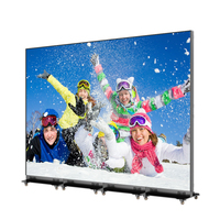 Pannello LED Pieghevole GOB P1.86 P2.5 HD, Display a Poster da Terra per Centri Commerciali, Eventi, Palcoscenici ed Esposizioni