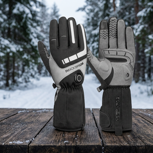 Guantes de Motociclismo Suomy WP-02 para Invierno, Cálidos, Deportivos, Impermeables, Resistentes al Viento, con Pantalla Táctil, Dedos Completos, Unisex, de Poliéster - Product Image 3
