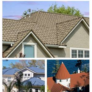 <span class=keywords><strong>แผ่น</strong></span><span class=keywords><strong>หลังคา</strong></span>เหล็กพีวีซีแบนกันน้ำ<span class=keywords><strong>แผ่น</strong></span>เคลือบหินกระเบื้อง<span class=keywords><strong>หลังคา</strong></span>กันไฟสำหรับตกแต่งรีสอร์ทท่องเที่ยว - Product Image 3